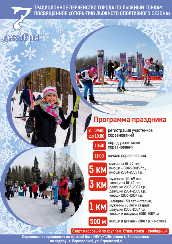 Открытие лыжного сезона 2019 07.12.2019